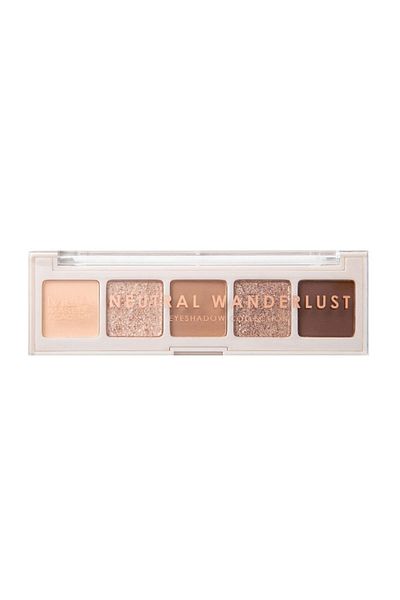 Make Up Academy Neutral Wanderlust 5-Piece Eyeshadow Palette Set