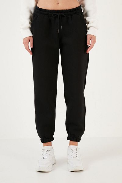 Lela Βαμβακερό παντελόνι Jogger με κανονική εφαρμογή - 5864276 κ