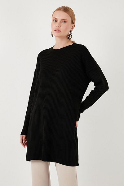 Lela Pulover de tricotaj cu gât crew - Modest 4616152