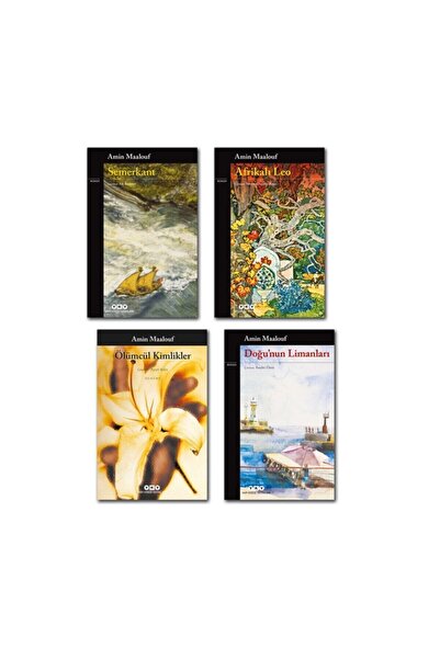 Yapı Kredi Yayınları Amin Maalouf 4 Kitap Set - Semerkant - Afrikalı Leo - Ölümcül Kimlikler - Yapı Kredi