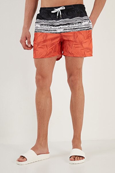 Buratti Κοντό ανδρικό μαγιό με τσέπες στη μέση 3800907