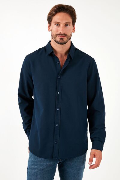 Buratti Чоловіча сорочка Regular Fit зі стрейч-бавовни - CF25W128861