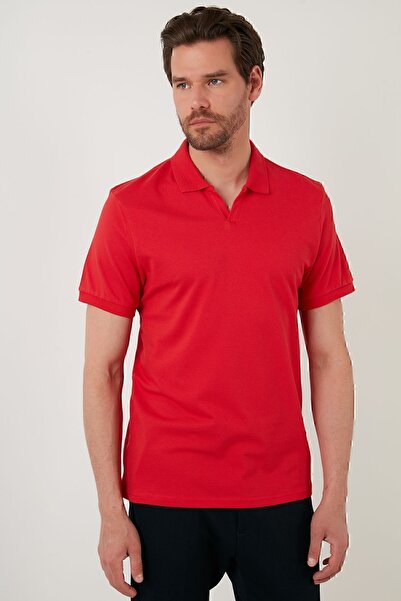 Buratti Slim Fit Cotton Polo Collar T Shirt Men's Polo Collar T Shirt5902141