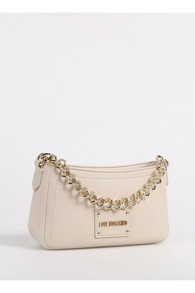 Love Moschino حقيبة كتف نسائية بيج - 12x14x15 سم JC4124PP1ILN111A