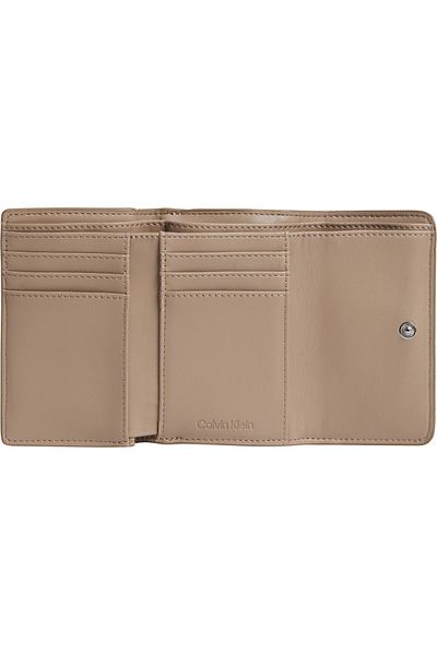Calvin Klein Brown Wallet with Multiple Card Slots with Brand Logo - K60K612637-0HF