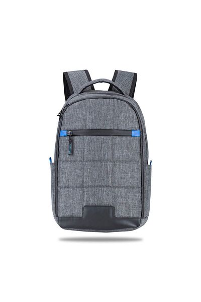 Classone Bp-ıt604 La Spezia Series 15.6"wtxpro Waterproof Fabric And Zipper Laptop Backpack-grey