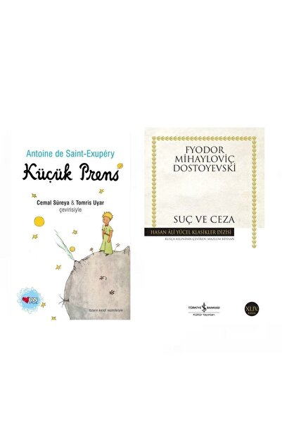 CAN Antoıne De Saınt Exupery Küçük Prens - Dostoyevski - Suç Ve Ceza