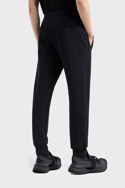Emporio Armani Men's Jogger Sports Pants - Stretch Cotton, Regular Fit, Logo, Pants 6D1Pk3 1Jhsz 099