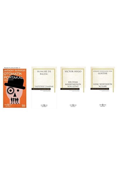 TÜRKİYE İŞ BANKASI KÜLTÜR YAYINLARI Otomatik Portakal/ Vadideki Zambak/ Bir I...