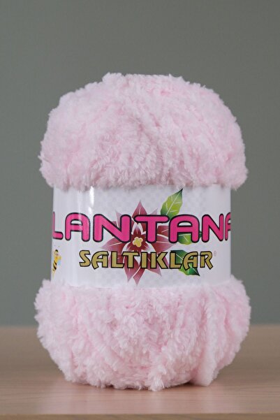 SALTIKLAR Lantana Peluş Örgü Ipi Peluş Ip Ana Kuzusu 100gr Pembe-70