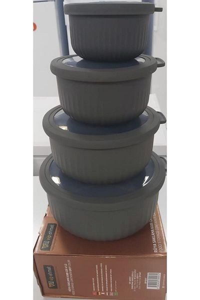 JASPER JPR-047 حاوية تخزين أنثراسايت مكونة من 4 قطع