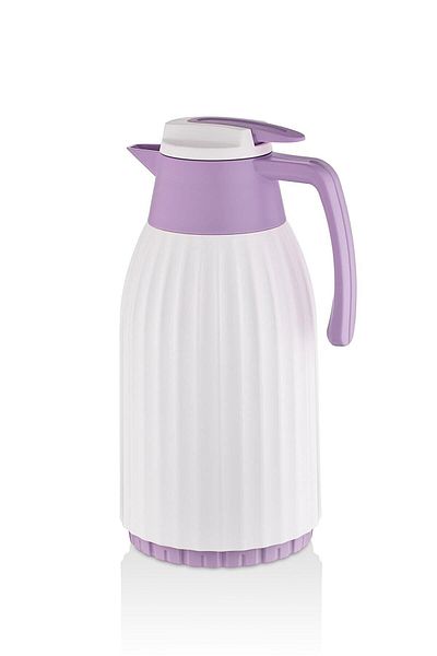 Penguen Png-7000 1.5 Lt Lilac Corrugated Glass Thermos