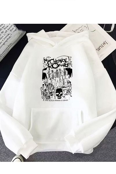 POPULUS Hanorac unisex My Chemical Romance - Croială relaxată