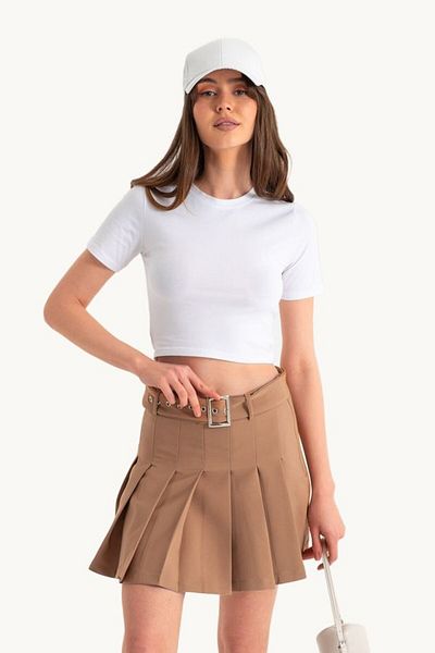 Hiccup Crop Top Crew Neck - Βασικό μοντέλο