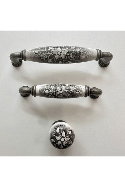 Karan Porselen Дръжка за кухненски шкаф от порцеланови мебели