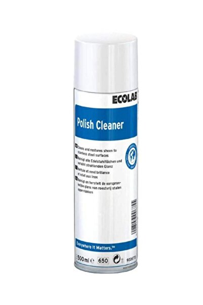 Ecolab S.S. Polish Cleaner Paslanmaz Çelik Mamuller için Temizlik ve Bakım Ürünü 500 Ml