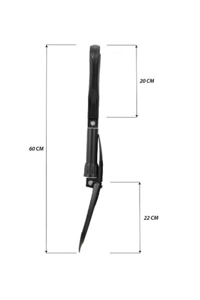 CAMPOUT KÜREK KAZMA KATLANIR FONKSİYONEL ÇANTALI