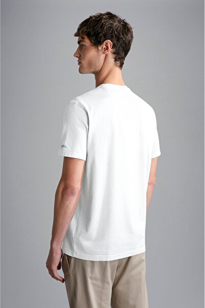 PAUL&SHARK ΑΝΔΡΙΚΟ ΠΛΕΚΤΟ T-SHIRT C.W. ΒΑΜΒΑΚΙ