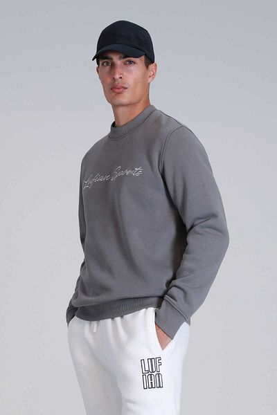Lufian LUFİAN 30137 Model Ανδρικό Φούτερ - Loved