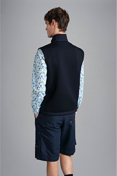 PAUL&SHARK Men's Knitted Gilet C.W. Polyester