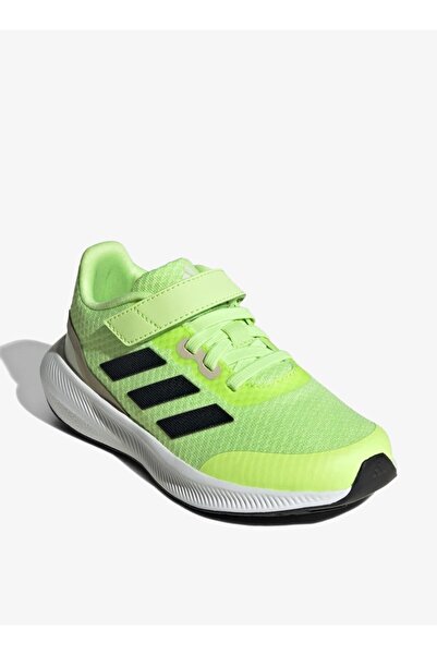 adidas حذاء جري منسوج للبنات بإغلاق بخطاف وحلقة - RUNFALCON 3 0 EL K