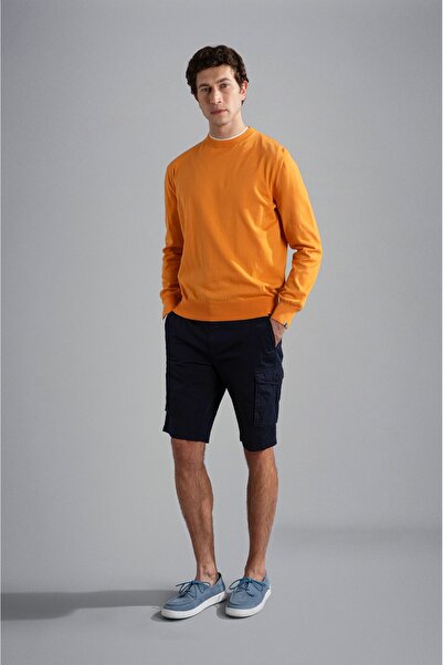 PAUL&SHARK ΑΝΔΡΙΚΟ ΠΛΕΚΤΟ T-SHIRT C.W. ΒΑΜΒΑΚΙ