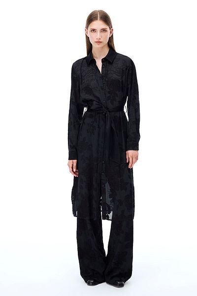Perspective Black Crush Tunic