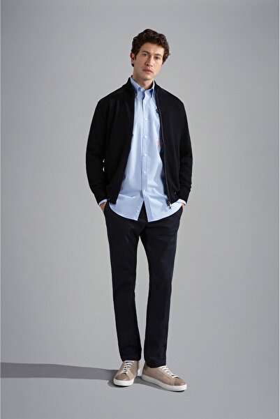 PAUL&SHARK COTTON SWEATER WITH ZIP