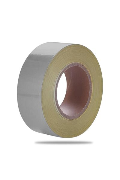 Badem10 Metalized Gray Reflective Night Glow Tape - 5 Cm, 1 Mt Warning Tape