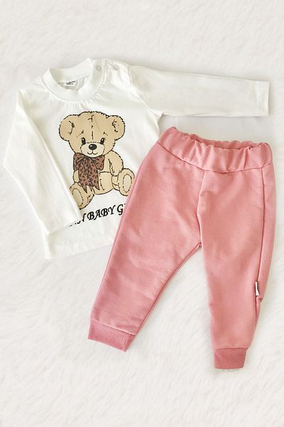 PERFECT Patterned Girl's Double Set - Lower and Upper Set