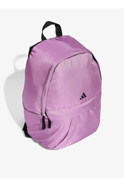 adidas Adidas Logo Print Backpack with Zip Closure and Adjustable Straps