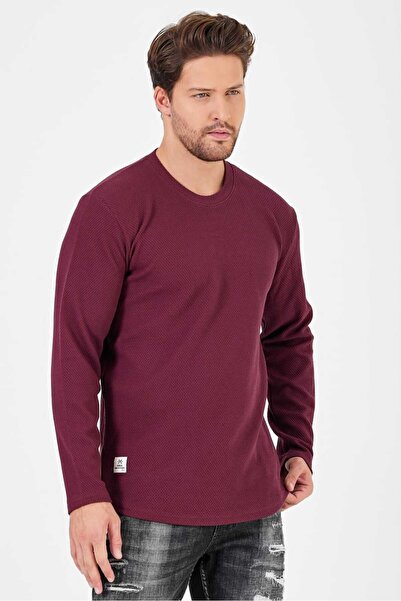 PELİTİSS waffle kuamaş uzunkol swettşort