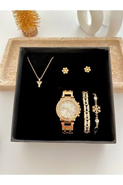 Arzu Butik kişiye özel kadın kol saati, saat bileklik kolye küpe hediye seti ...