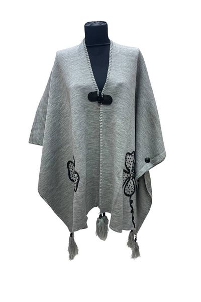 mim eşarp Akmoda - Thick Winter Knitwear Long Poncho