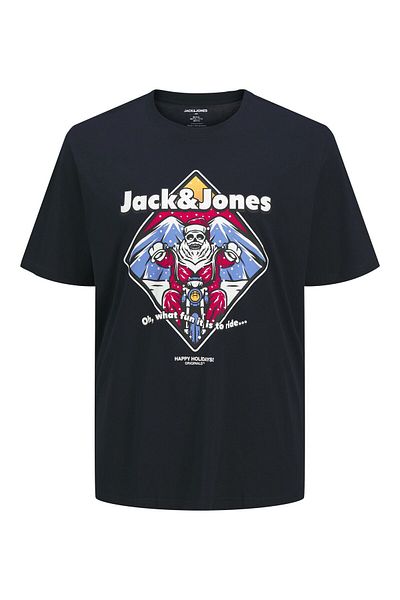 Jack & Jones Plus T-Shirt Plus Weihnachts-T-Shirt