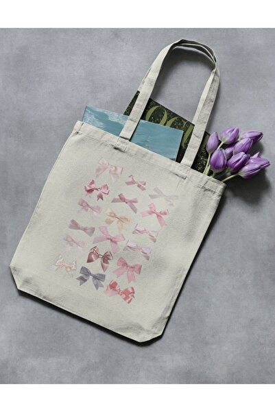 redame Unisex Y2k Retro Cloth Bag - Pinterest Ribbons Tote Bag