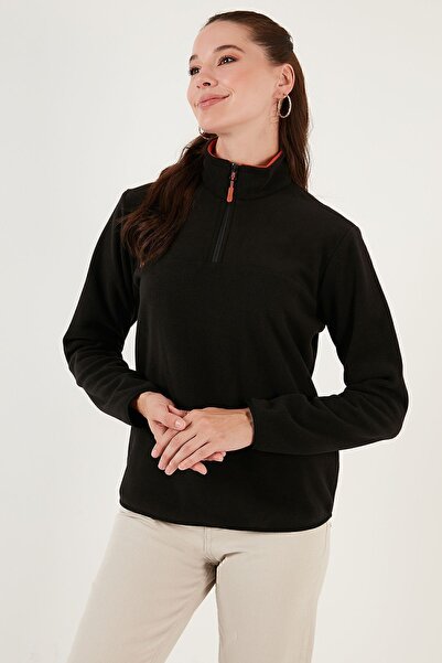 Lela Slim Fit Soft Fleece proti žmolkovaniu - polovičný zips, nežmolkuje 590700