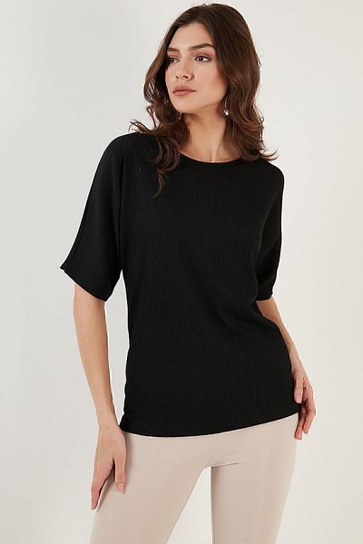 Lela Μπλούζα Bürümcük Relaxed Fit Crew Neck Μπλούζα 5864975