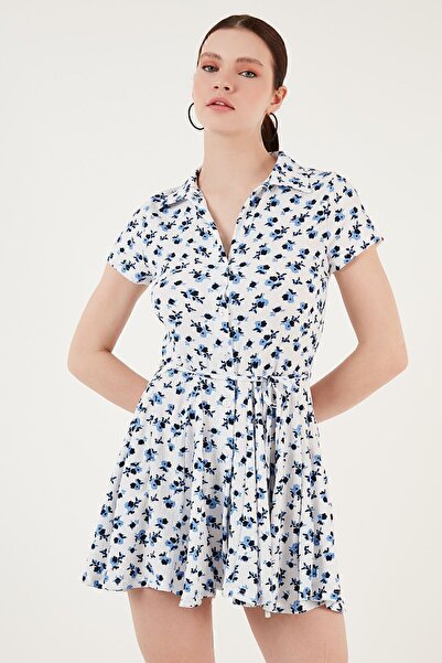 Lela Баглма Детальна міні-сорочка-сукня СУКНЯ 5865572