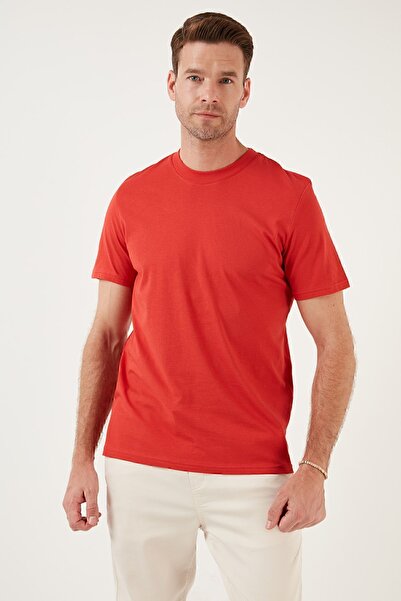 Buratti Cotton Regular Fit Crew Neck Basic T Shirt Men's T SHIRT 59020201