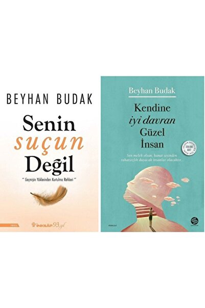 Destek Yayınları Senin Suçun Değil - Kendine Iyi Davran Güzel Insan - Beyhan Budak - 2 Kitap Set
