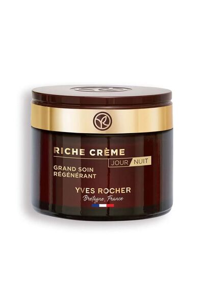 Yves Rocher كريم مركز - كريم مغذي للعناية بالزيوت الثمينة المضادة للشيخوخة / ...