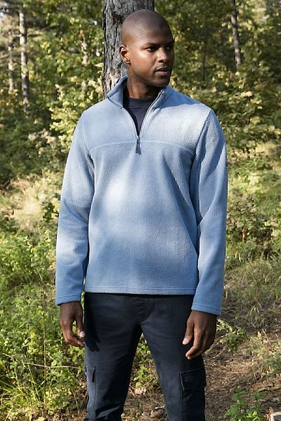 Buratti Fleece pentru bărbați, cu jumătate de fermoar, cu textura moale, înălțată, pentru bărbați 59060011