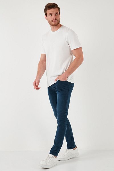 Buratti Мъжки прилепнали дънки с висока талия - JEANS PANT6440305