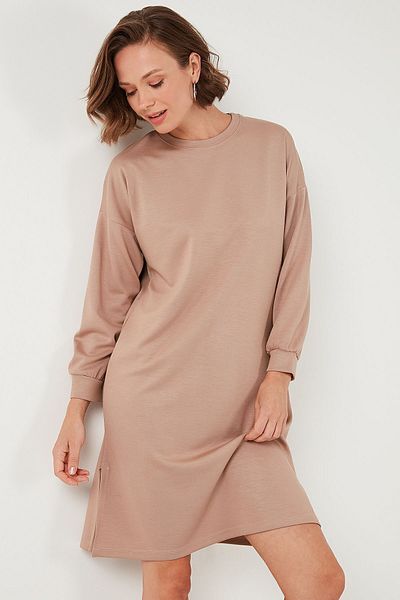 Lela Χαλαρή εφαρμογή Modest Tunic - Λεπτομερής σχισμή 5865878