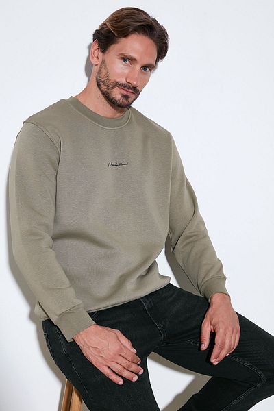 Buratti Ανδρικός ιδρώτας Crew Neck Cotton - Κανονική Εφαρμογή 59050121