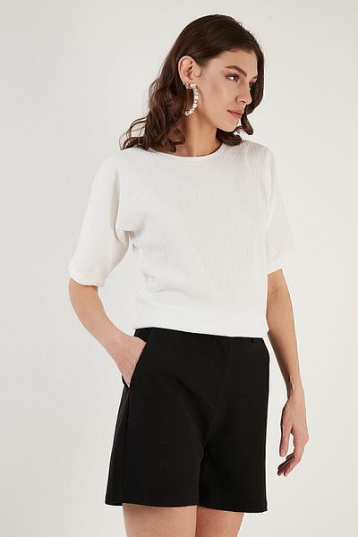 Lela Μπλούζα Bürümcük Relaxed Fit Crew Neck Μπλούζα 5864975