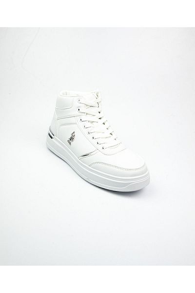 U.S. Polo Assn. U.S. Polo Assn 101397720 Alon White High Top Women's Sneaker