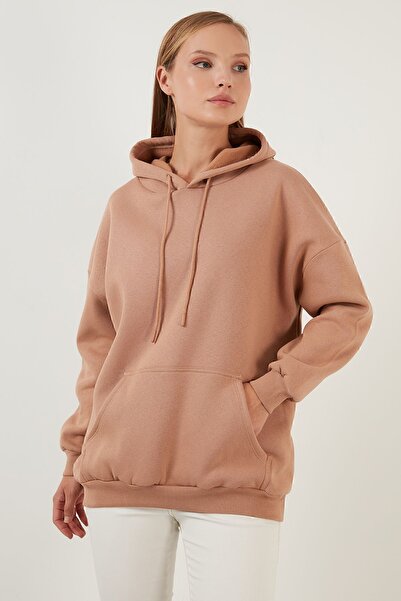 Lela Χειμερινός ιδρώτας με κουκούλα με κουκούλα με κανονική εφαρμογή 5863854