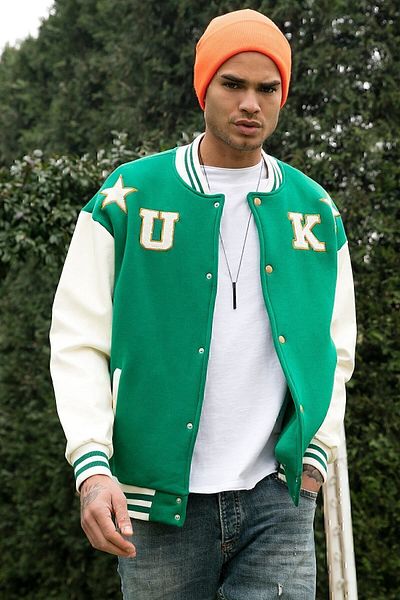 Buratti Oversize College Collar Pocket Bomber Jacket Ανδρικό μπουφάν 628mnh178